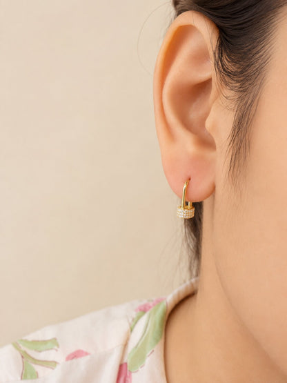 Serene Luxe Hoops