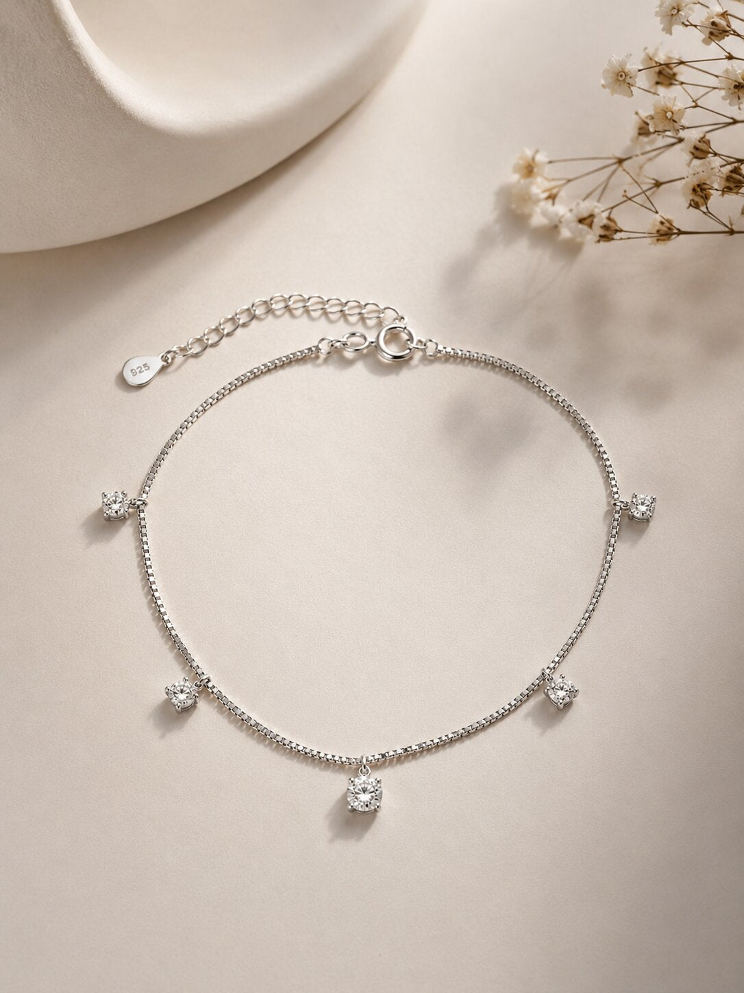 Celeste Drizzle Anklet
