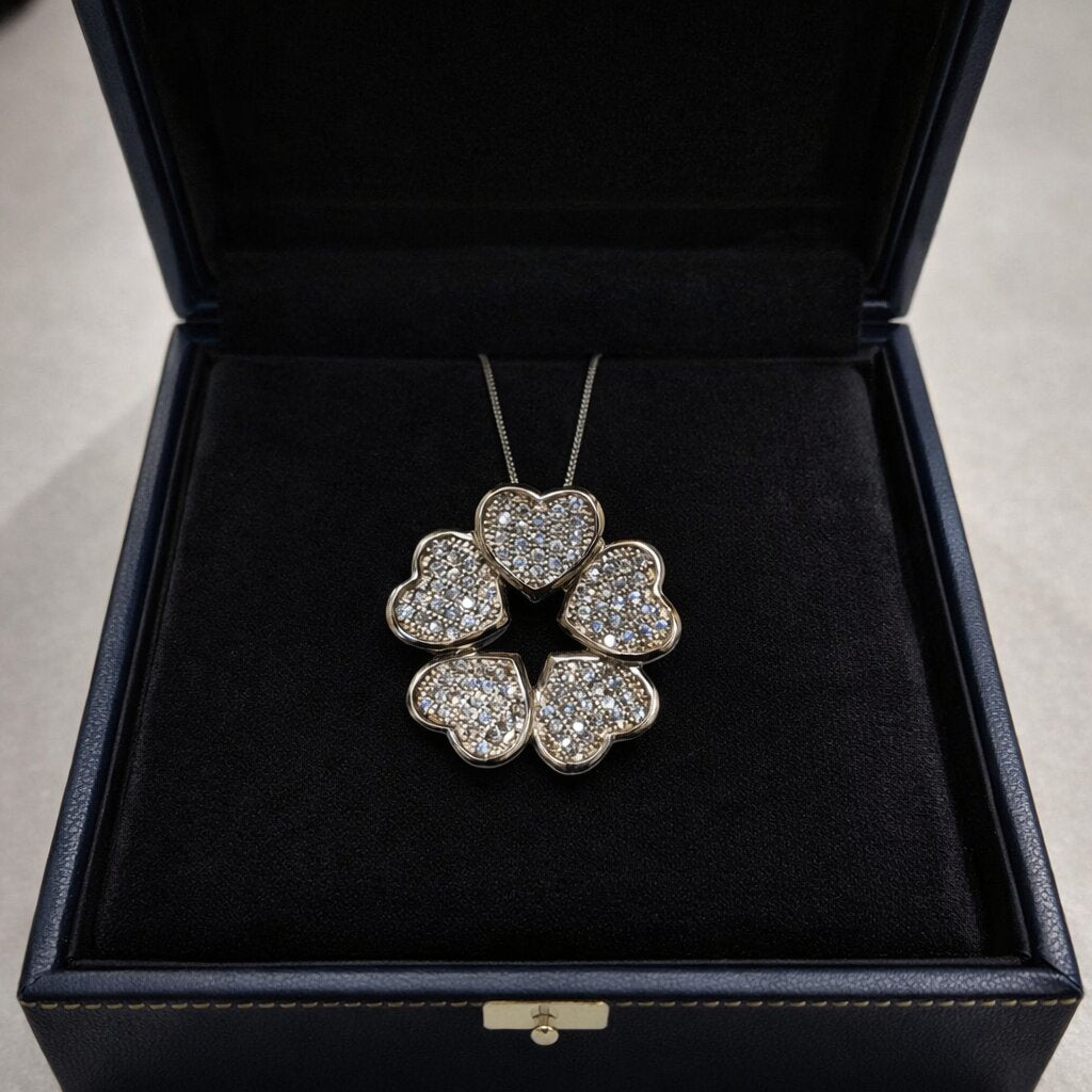 Radiant Silver Pendant