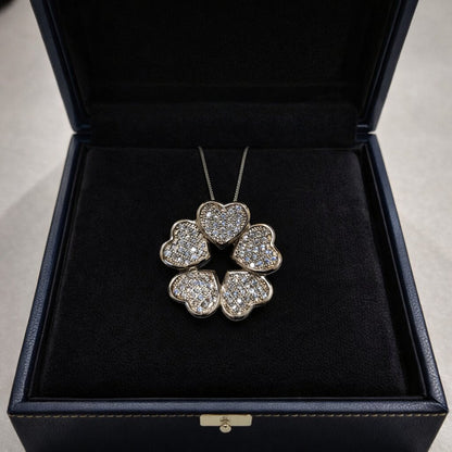 Radiant Silver Pendant