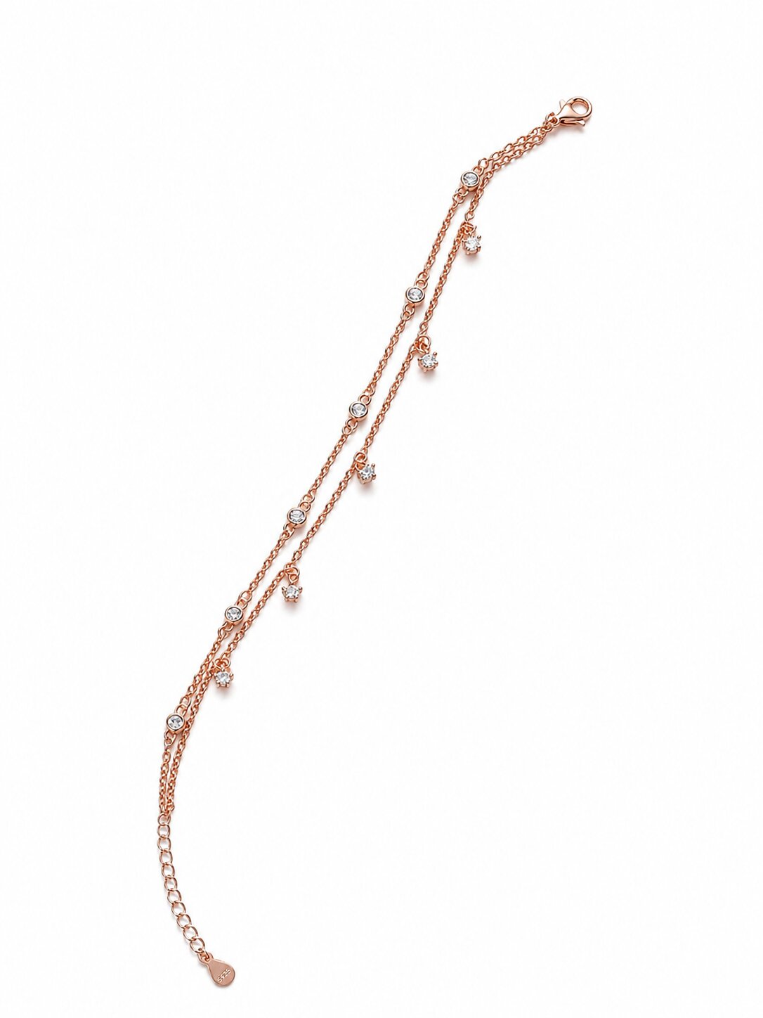 Stardust Charm Silver Bracelet