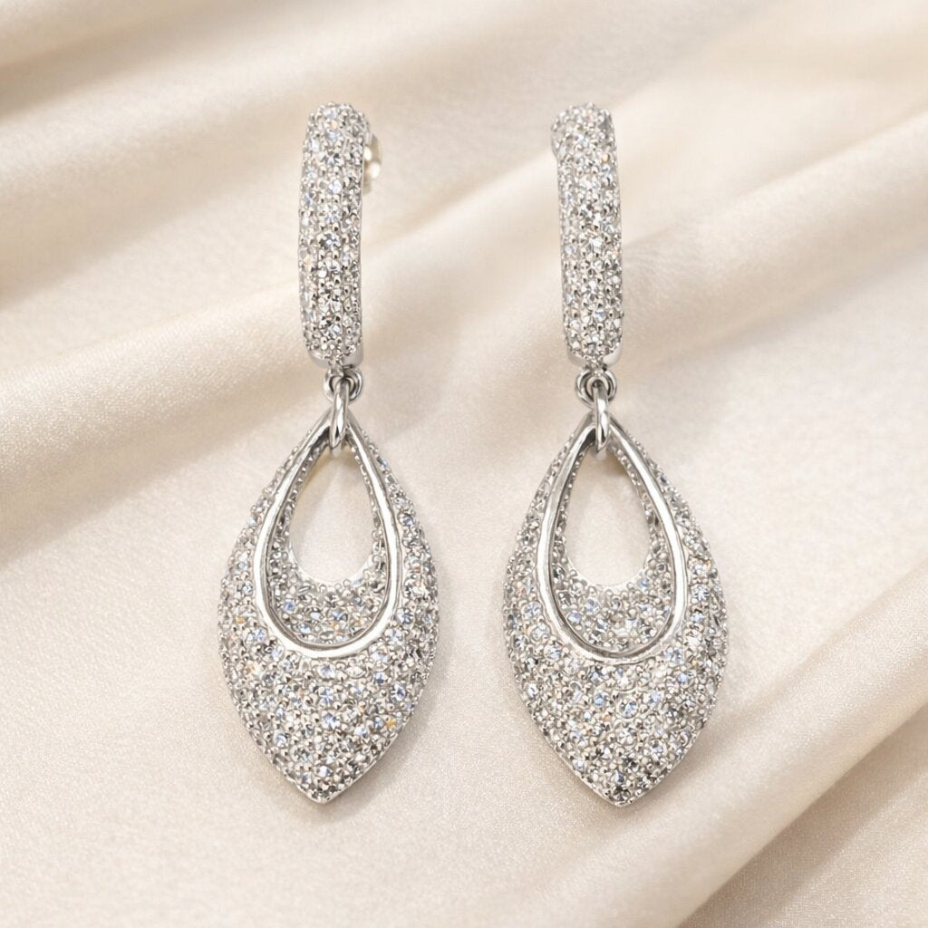Luxury Silver Earrings