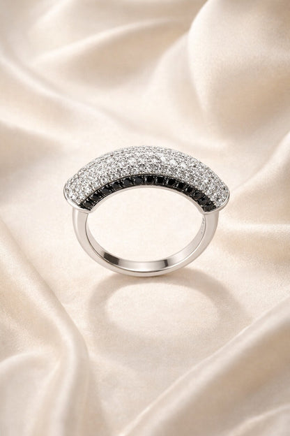 Glamorous Silver Ring