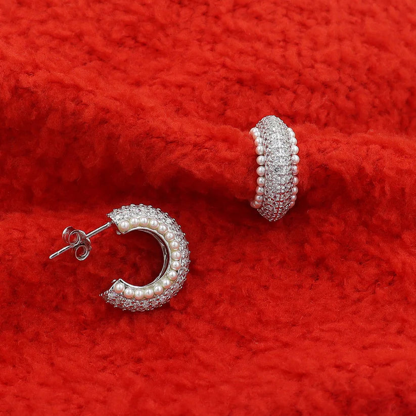 Silver Minimalistic Earrings