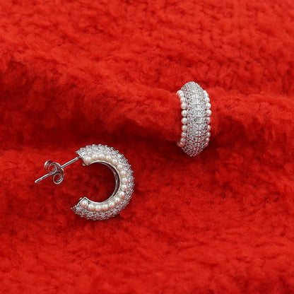 Silver Minimalistic Earrings