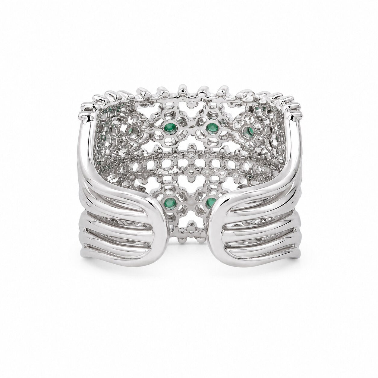 Emerald Lace Majesty Ring