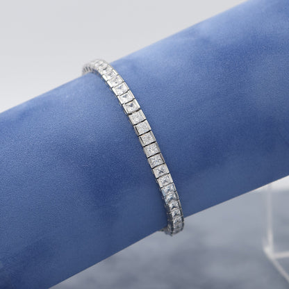 Classic-Silver-Tennis-Bracelet