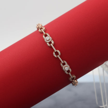Chained-Diamond-Bracelet