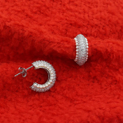 Silver Minimalistic Earrings