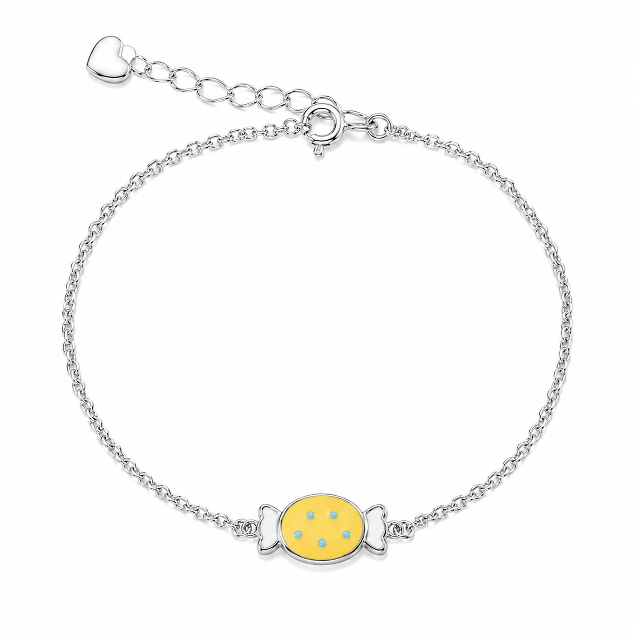 Sweet Candy Girls Silver Bracelet