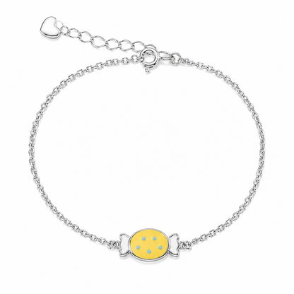 Sweet Candy Girls Silver Bracelet