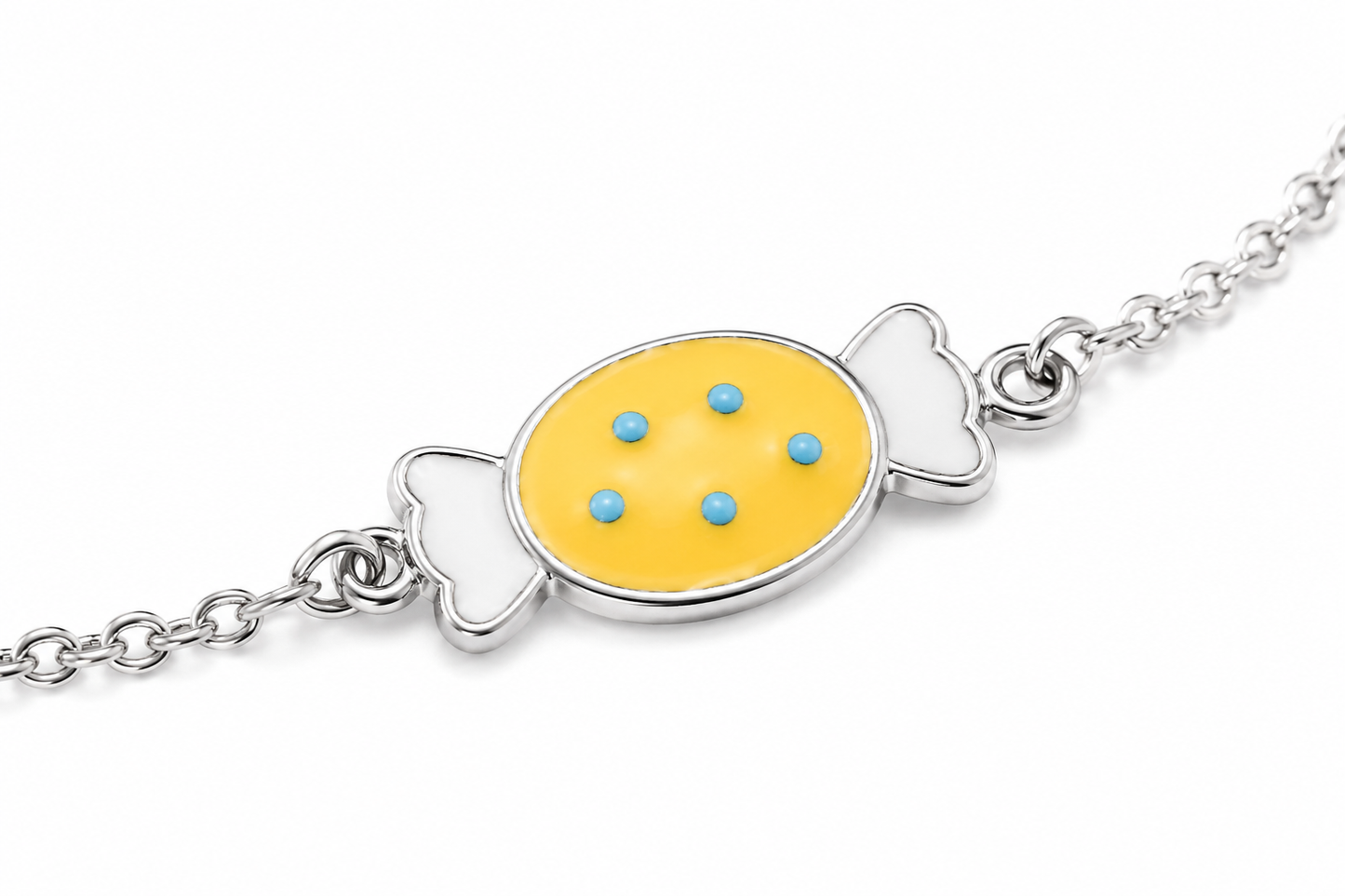 Sweet Candy Girls Silver Bracelet