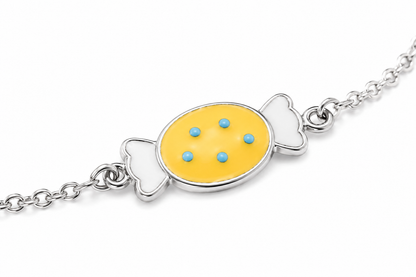 Sweet Candy Girls Silver Bracelet
