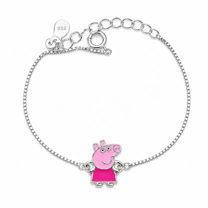 Little Piggy Girls  Sterling Bracelet
