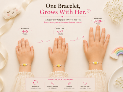 Sweet Candy Girls Silver Bracelet