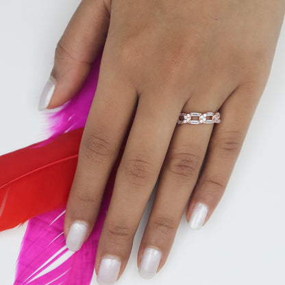 Full Link Diamond Ring