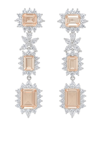 Vogue Line Silver Earrings