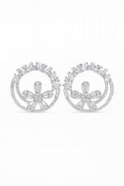 Silver Sheen Studs