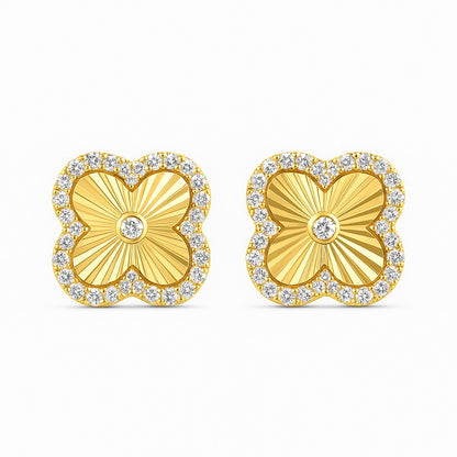 Chic Modern Silver Earrings