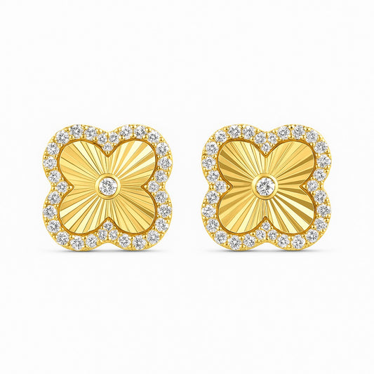 Chic Modern Silver Earrings