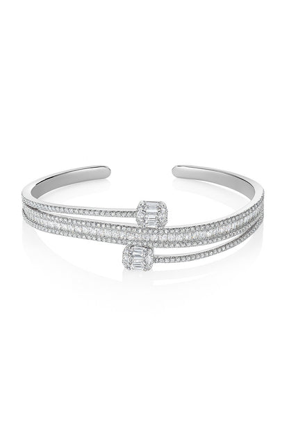 RADIANT SILVER BANGLE