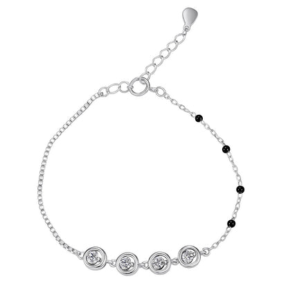 Eternal Mangalsutra Silver Bracelet