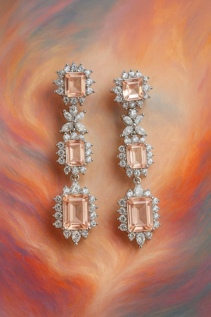 Vogue Line Silver Earrings