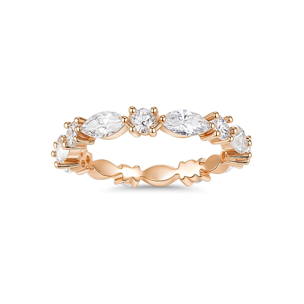 Prima Gold Silver Ring