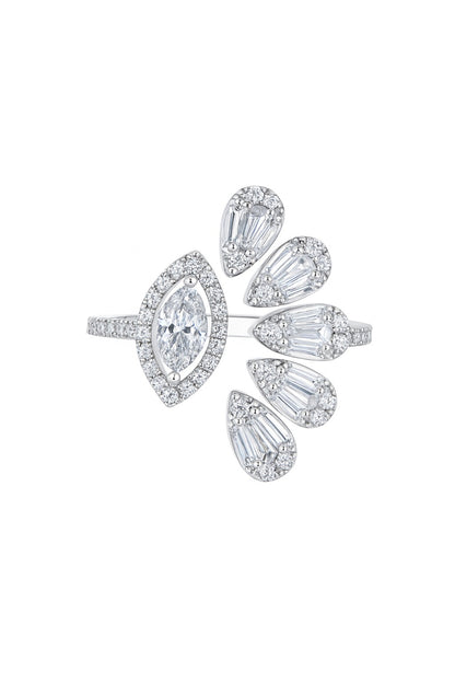 Velvet Shine Silver Ring