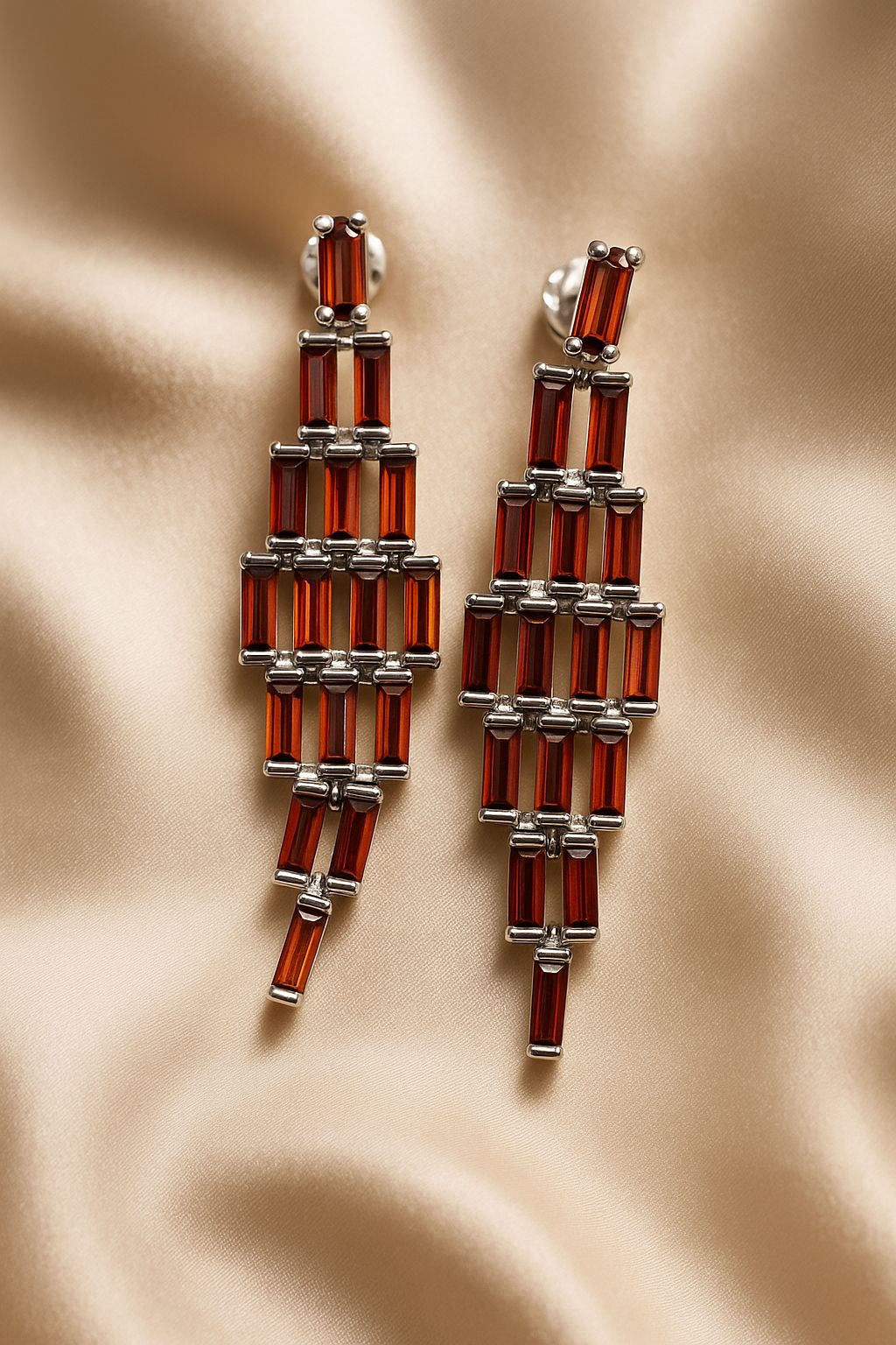 Chamber Luxe Silver Earrings