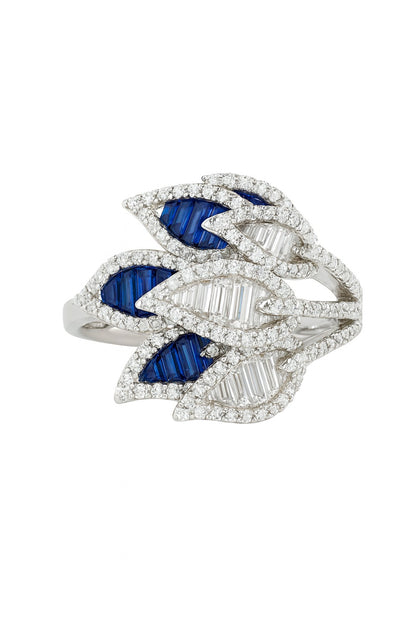 Aura Sapphire Silver Ring