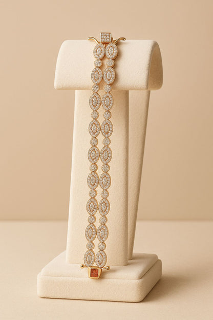 ROSEGOLD AURA SILVER BRACELET