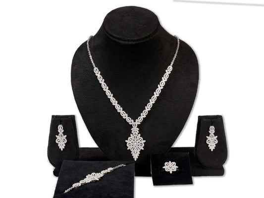 Celeste Diamond Necklace Set
