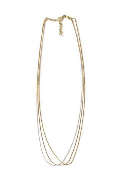 THREE TONE-PREMIUM THRIPPLE SILVER CHAIN