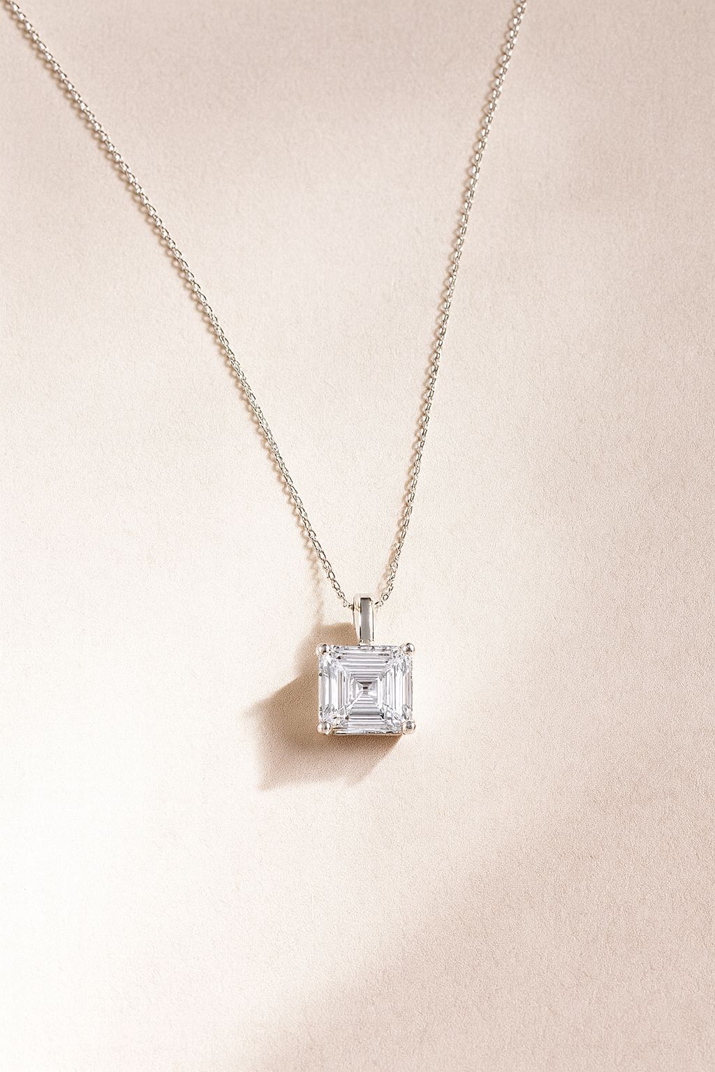 Classic Cushion Silver Pendant