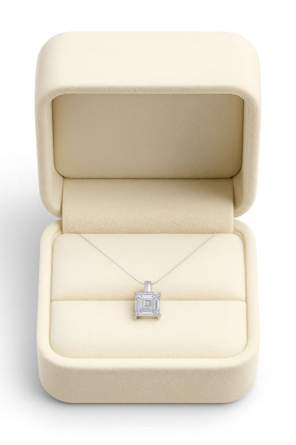 Classic Cushion Silver Pendant