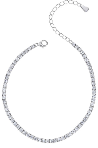 Eternal Diamond Tennis Silver Bracelet