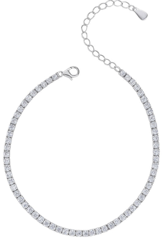 Eternal Diamond Tennis Silver Bracelet