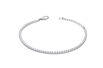Eternal Diamond Tennis Silver Bracelet
